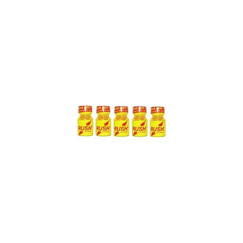 Poppers Rush Liquid Incense x5