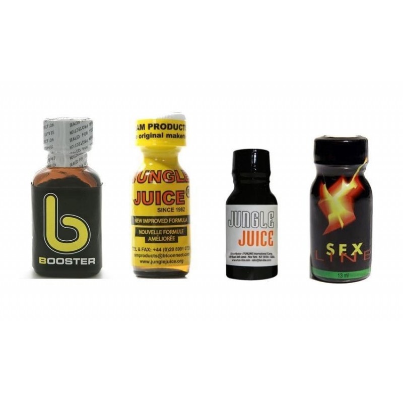 PACK POPPERS x4
