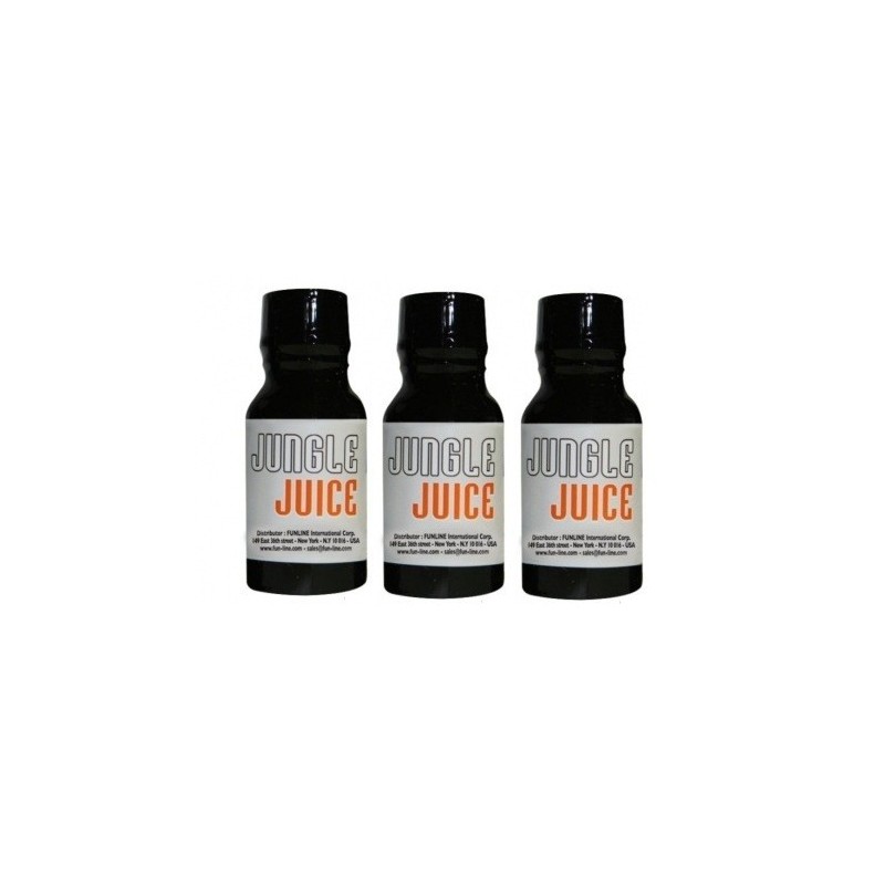 Lot de 3 Poppers Jungle Juice 25ml